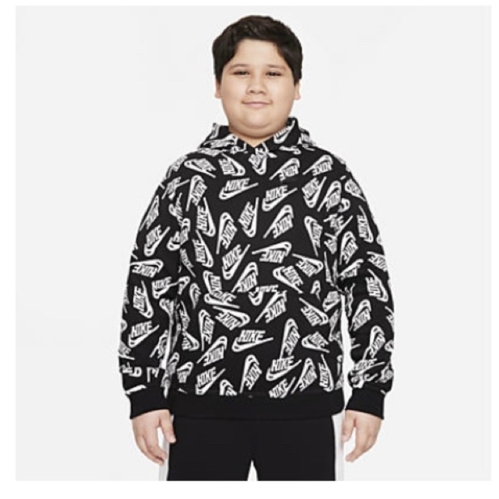 Nike Sports Club Fleece Boys Pullover